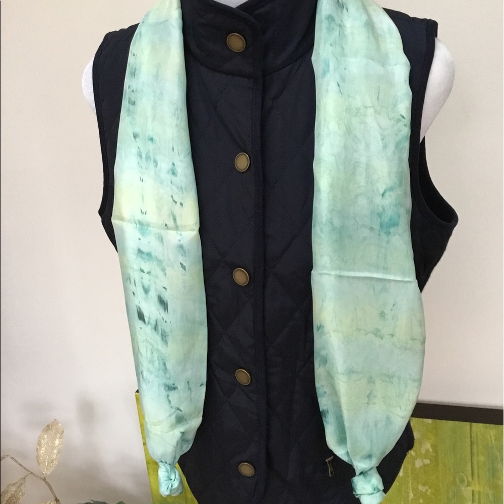 Talbots quilted vest.